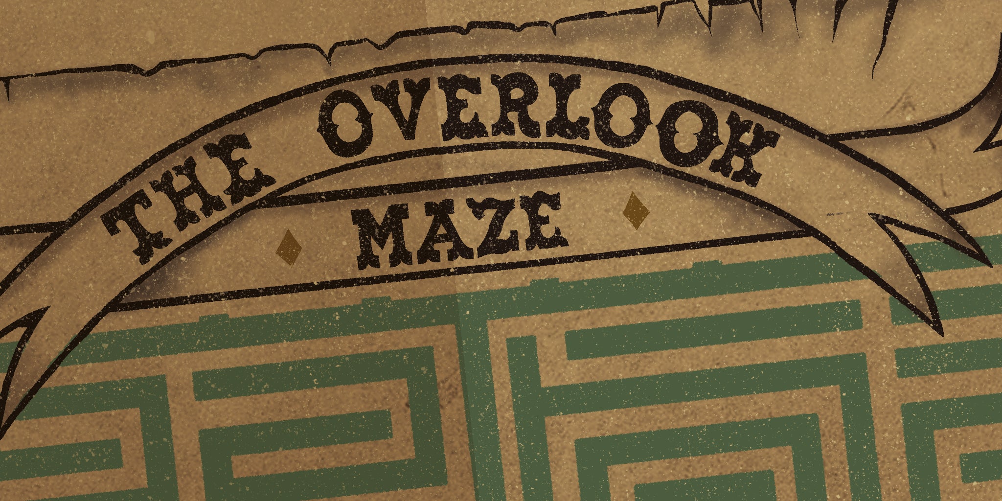 The Overlook Mazes and Labyrinths Poster - The Shining
