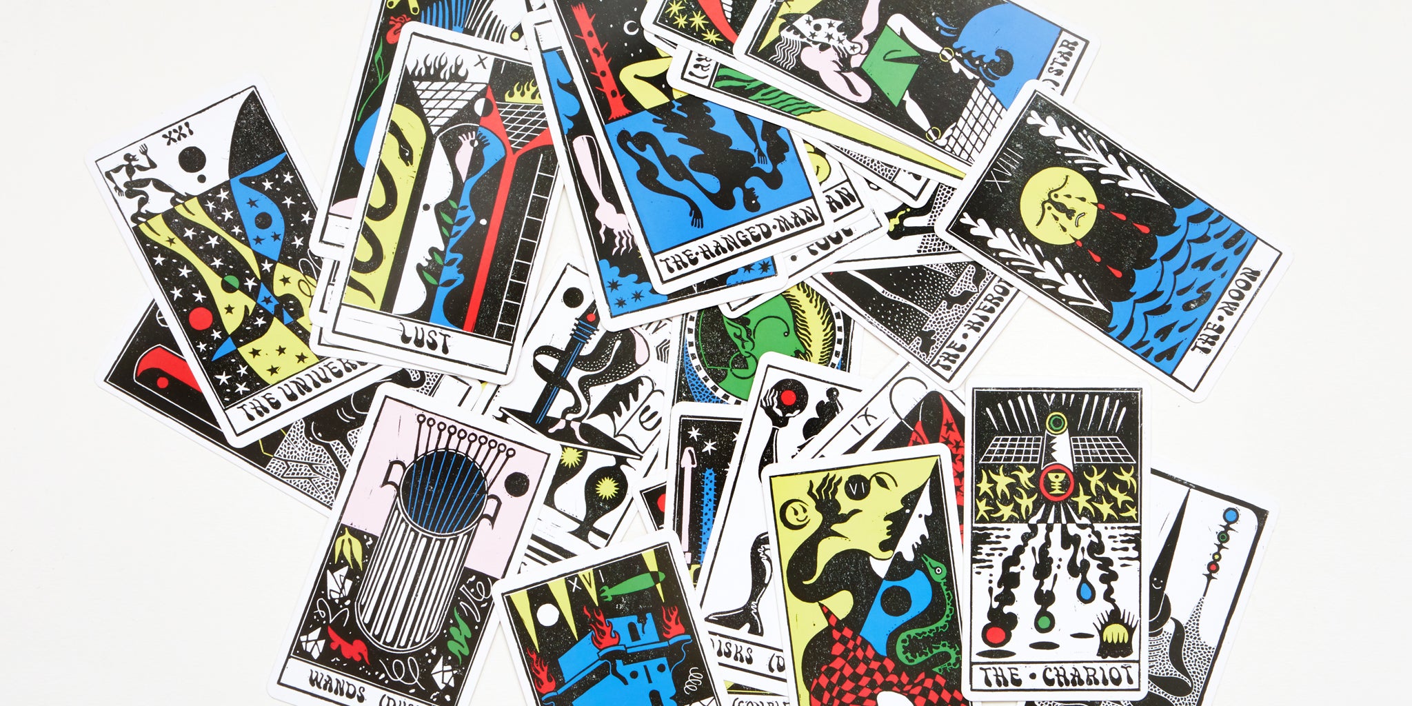 THE AUTONOMIC TAROT SET - David Keenan & Sophy Hollington