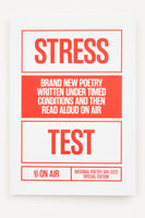 STRESS TEST FOLD-OUT, NATIONAL POETRY DAY SPECIAL EDITION 2020 - Stress Test Crew